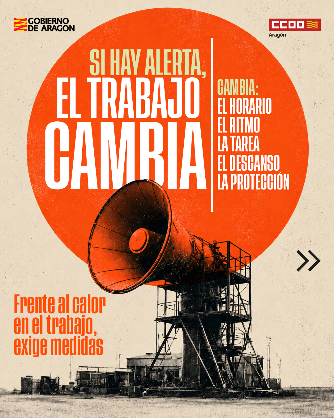 Hoy tenemos avisos naranja o rojo.. ¿Qué hacer en el trabajo? 